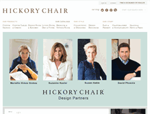 Tablet Screenshot of hickorychair.com